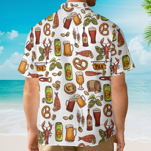 FamilyStore Let's Drink Premium Beer - Hawaiian Shirt