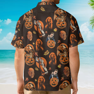 Halloween Character Film Halloween Tropical Style - Hawaiian Shirt