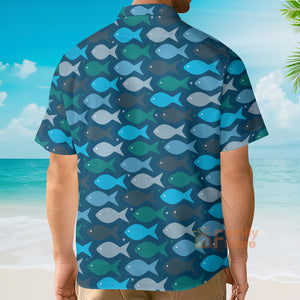 FamilyStore Fishes In The Deep Sea - Hawaiian Shirt