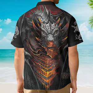 Love Dragon Hawaiian Shirt