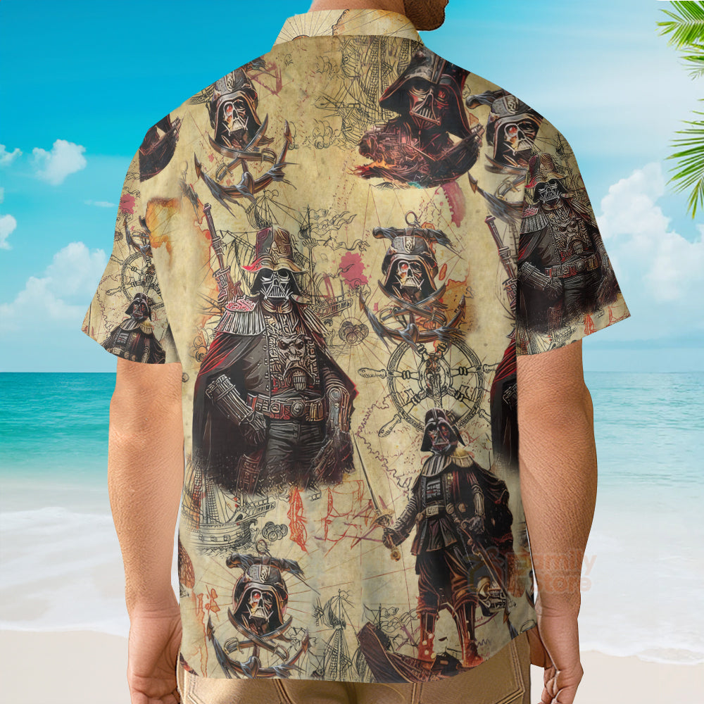 Star Wars Darth Vader Pirates Hawaiian Shirt