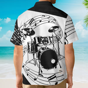 Drums For Music Hawaiian Shirt