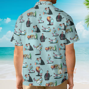 Lunch Lady Land Snl Pattern - Hawaiian Shirt