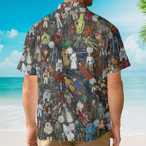 Star Wars Characters Figures Hawaiian Shirt