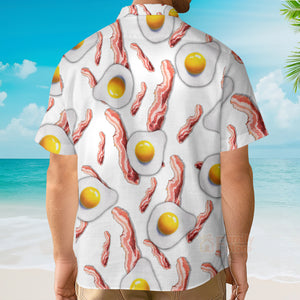 Food Bacon Egg Food Collection - Hawaiian Shirt