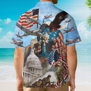 America War And Peace Hawaiian Shirt