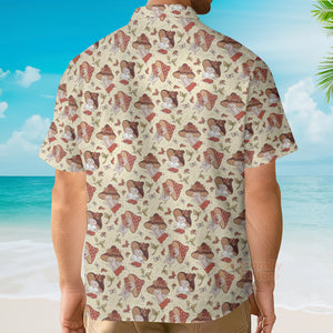 Psychedelic mushrooms, Mushroom pattern shirt, Cute Mushroom Shirt