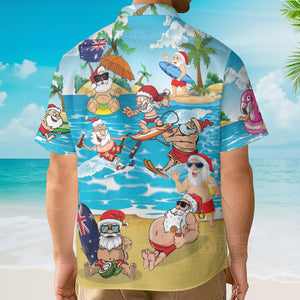 July Santa Keeping The Christmas Spirit Alive Year Round Hawaii Shirt