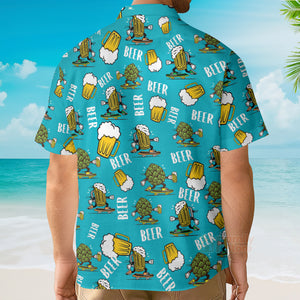 Oktoberfest Beer Lovers Aloha Hawaiian Shirts For Men, Women