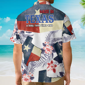 Floral Texas Made In A Long Time Ago Texas Hawaiian Shirt