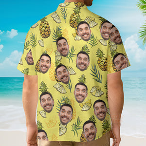 Face Funny Style Custom Photo Hawaiian Shirt