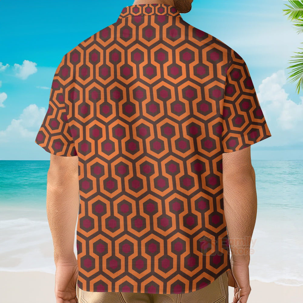 Overlook Hotel Carpet The Shining Hawaiian Shirt PN201006Lb