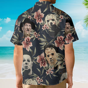 Halloween Horror Movie Tropical Style - Hawaiian Shirt