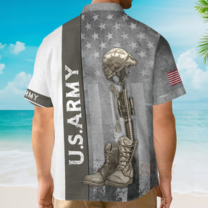 US Army Veteran Hawaiian Shirt