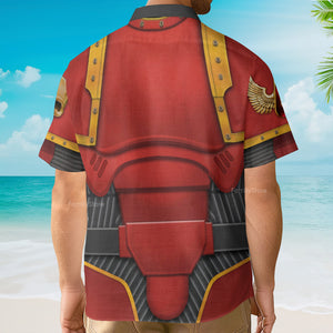 Warhammer Blood Angels Captain - Costume Cosplay Hawaiian Shirt WHHS110