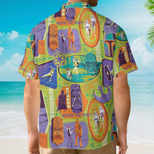 Starwars Tiki Color - Hawaiian Shirt For Men, Women, Kids