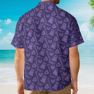 Dice, Dungeons And Dragons Hawaiian Shirt