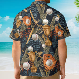 FamilyStore BaseBall Hawaiian Shirts PN303061Lb