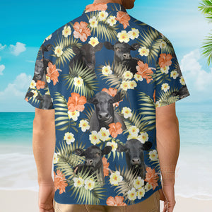 Unique Black Angus Hawaiian Shirts