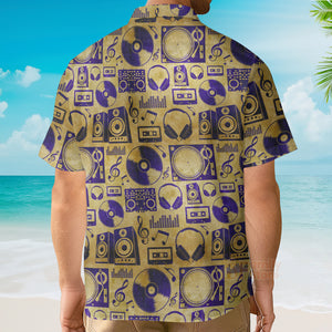 FamilyStore Music DJ Vintage - Hawaiian Shirt