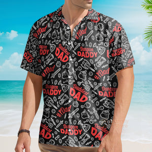 Dungeon Daddy shirt, DnD Shirt, DnD Hawaiian Shirt, DnD Dad Shirt