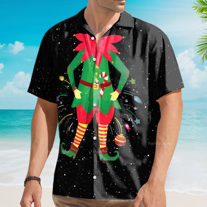 Elf Costume Hawaiian Shirt - Best Christmas Gift Idea