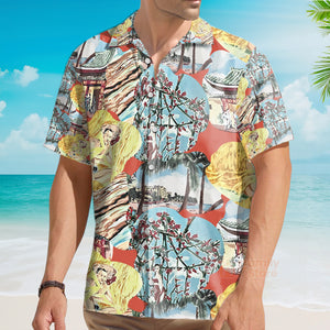 Jim Carrey In Ace Ventura Pet Detective - Hawaiian Shirt