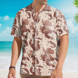 FamilyStore Desert Battle Dress Uniform US Chocolate Chip - Hawaiian Shirt