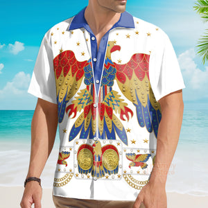 FamilyStore Elvis EAGLE Costume - Hawaiian Shirt ELHS08