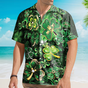 Irish Pride Happy St Patricks Day Hawaiian Aloha Hawaii Shirts