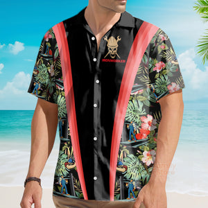 Personalized Ironworker Tropical Custom Hawaiian Shirt