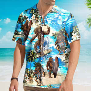 Star Wars Chewbacca Surfing Hawaiian Shirt