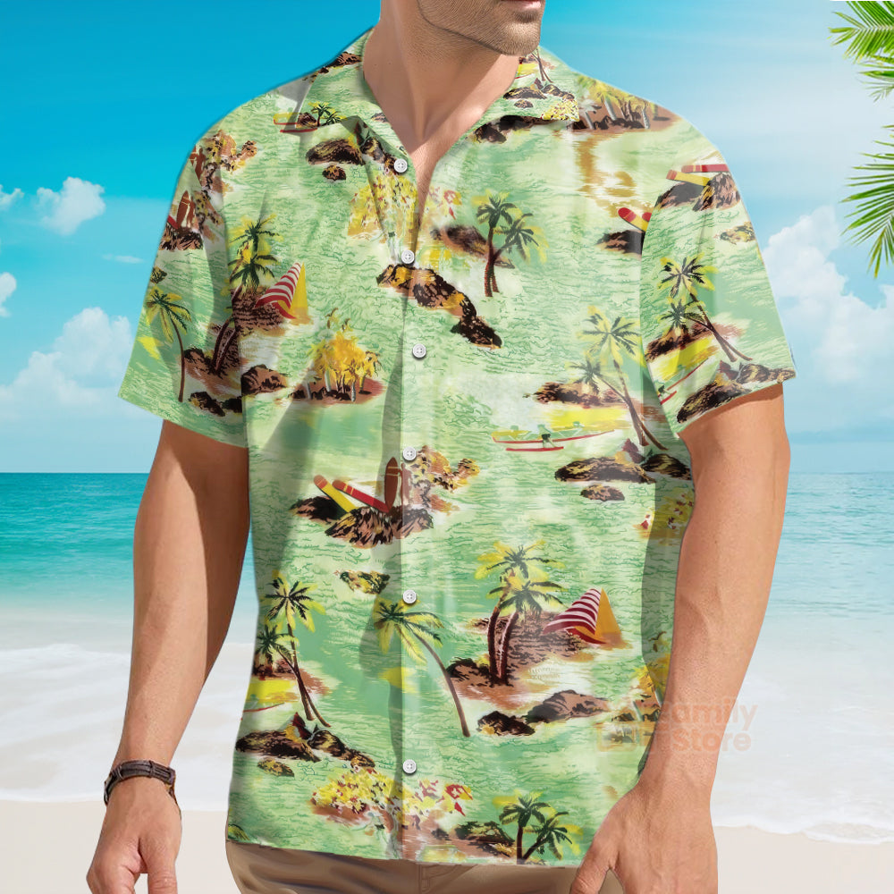 Samuel Brett From Alien, Harry Dean Stanton Hawaiian Shirt