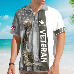 US Army Veteran Hawaiian Shirt