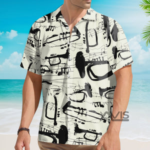 Avis89 Trumpet Is Cool - Hawaiian Shirt