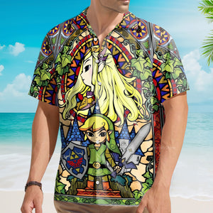 Zelda Windwaker Hawaiian Shirt