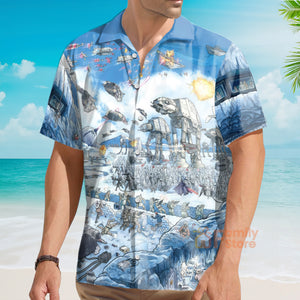 FamilyStore Starwars Train Yourself To Let Go Of Everything You Fear - Hawaiian Shirt