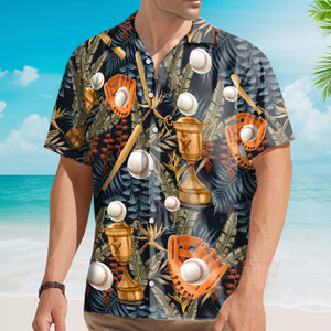 FamilyStore BaseBall Hawaiian Shirts PN303061Lb