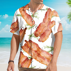 Food Bacon Funny Style Hawaiian Shirt