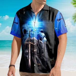 I'm A Warrior Of God  Short Sleeve Hawaiian Shirt