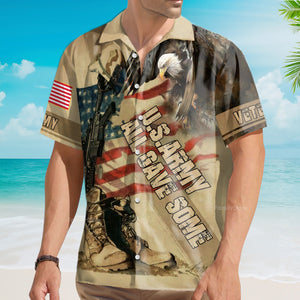 U.S.Army All Gave Some Hawaiian Shirt