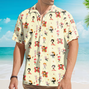 The Venture Bros Pattern Hawaiian Shirt