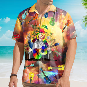 Hippie Ukulele Hippie Let It Be Hawaiian Shirt