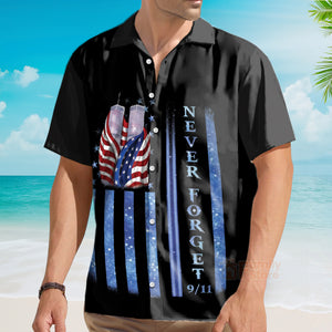 911 Never Forget Memorial Day Hawaiian Shirt