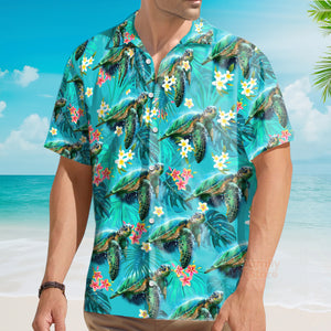 Turtle Love Beautiful Life - Hawaiian Shirt