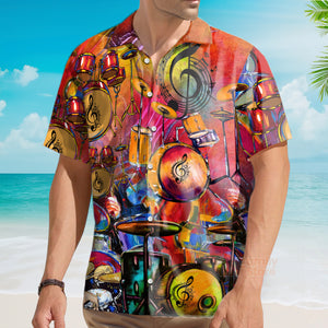 FamilyStore Drum Life Is Better With A Drummer - Hawaiian Shirt\