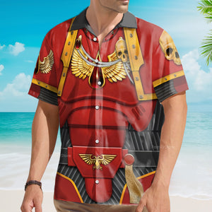 Warhammer Blood Angels Captain - Costume Cosplay Hawaiian Shirt WHHS110