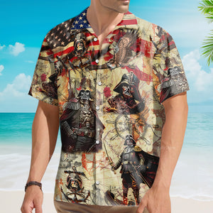 FamilyStore Independence Day Starwars The Anchor Drops - Hawaiian Shirt