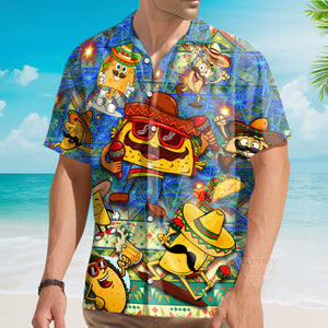 Food Let's Taco Bout How Awesome You Are Funny Hawaiian Shirt