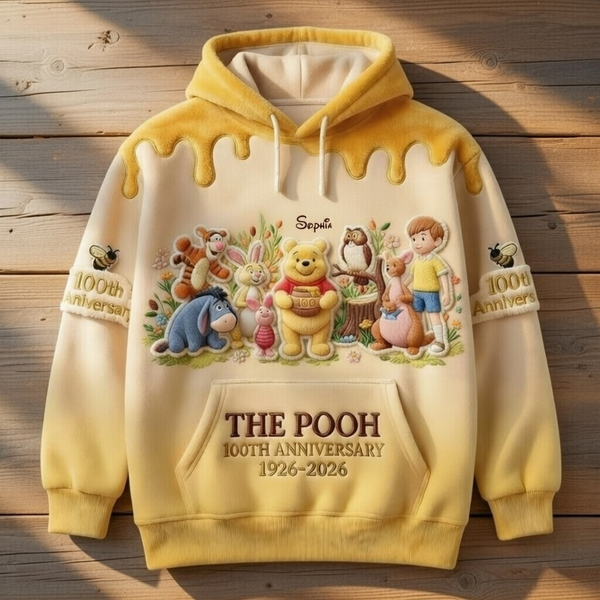 DSNY Honey Bear Celebrate Our 100th Anniversary - Personalized All Over Shirt - Gift For Movie Fans HH01